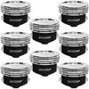 Manley 488000-8 fits Ford 4.6L/5.0L/5.4L/5.8L 3.550-3.700in Bore Range Dish/Fla