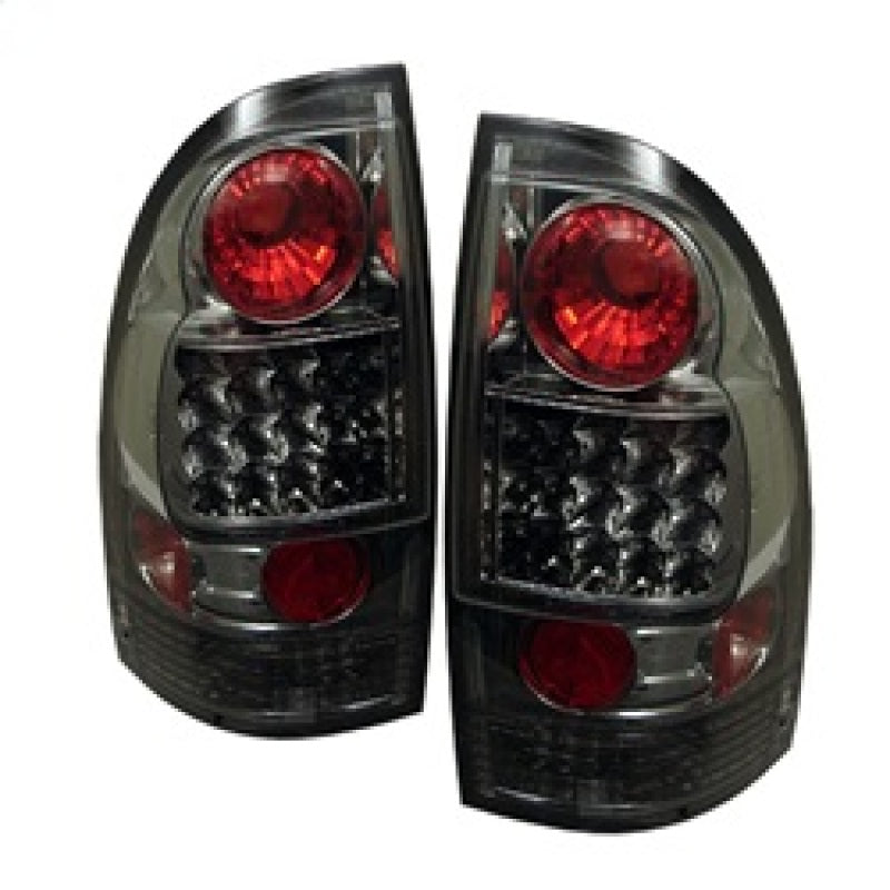 Spyder 5007957 fits Toyota 05-15 Tacoma LED Tail Lights Smoke ALT-YD-TT05-LED-S