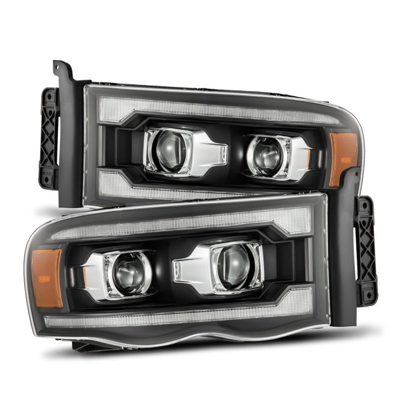 AlphaRex 880571 fits Dodge 02-05 Ram 1500 PRO-Series Projector Headlights Plank