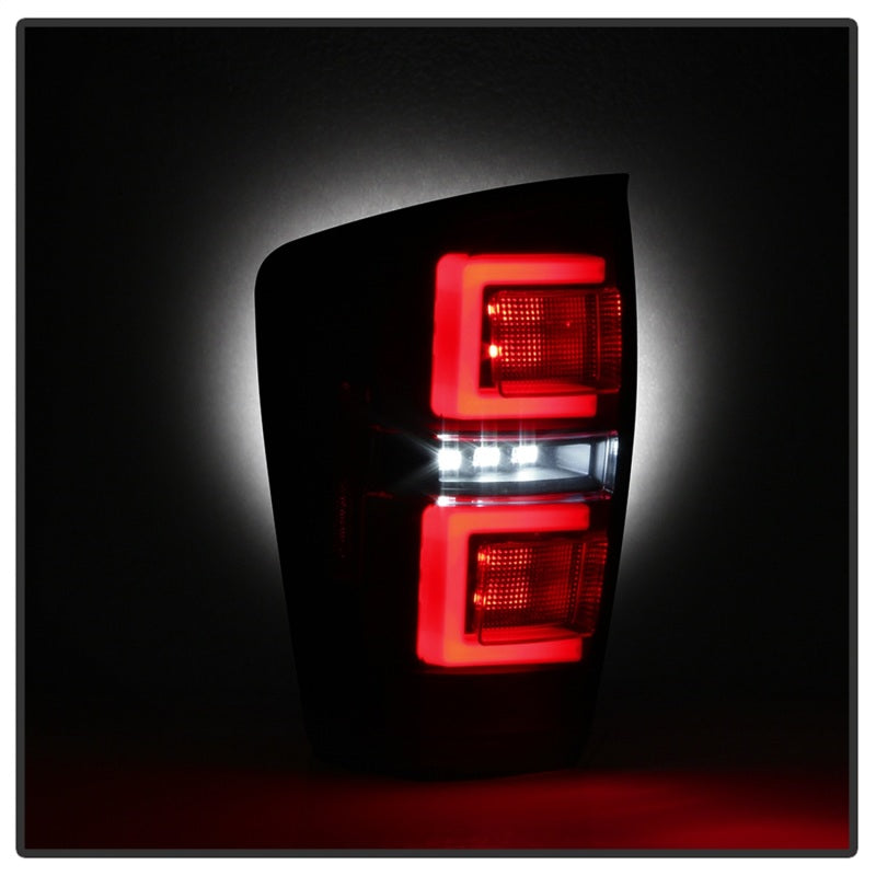 Spyder 5085740 fits Toyota 16-17 Tacoma LED Tail Lights - Black Smoke (ALT-YD-T