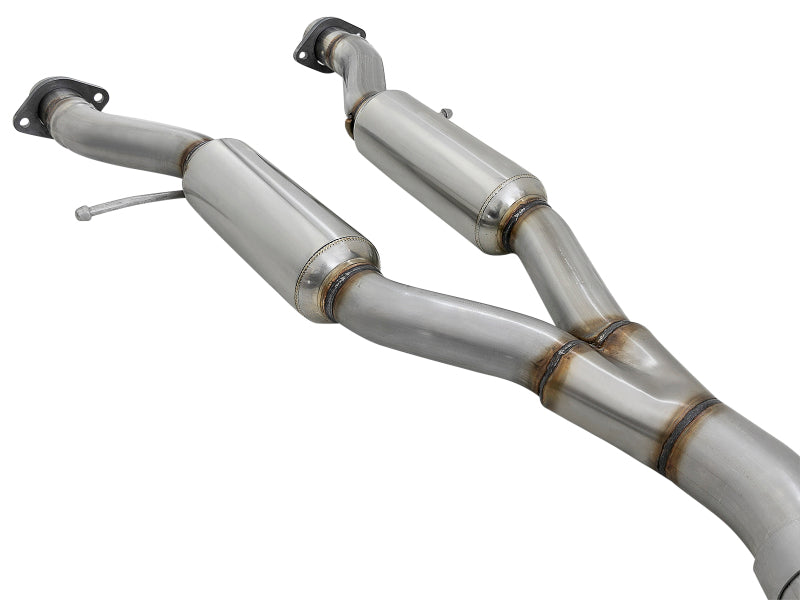 AFE 49-38078-B Bore HD 3in 304 SS Cat-Back Exhaust w/ Black Tips 14-19 fits Jee