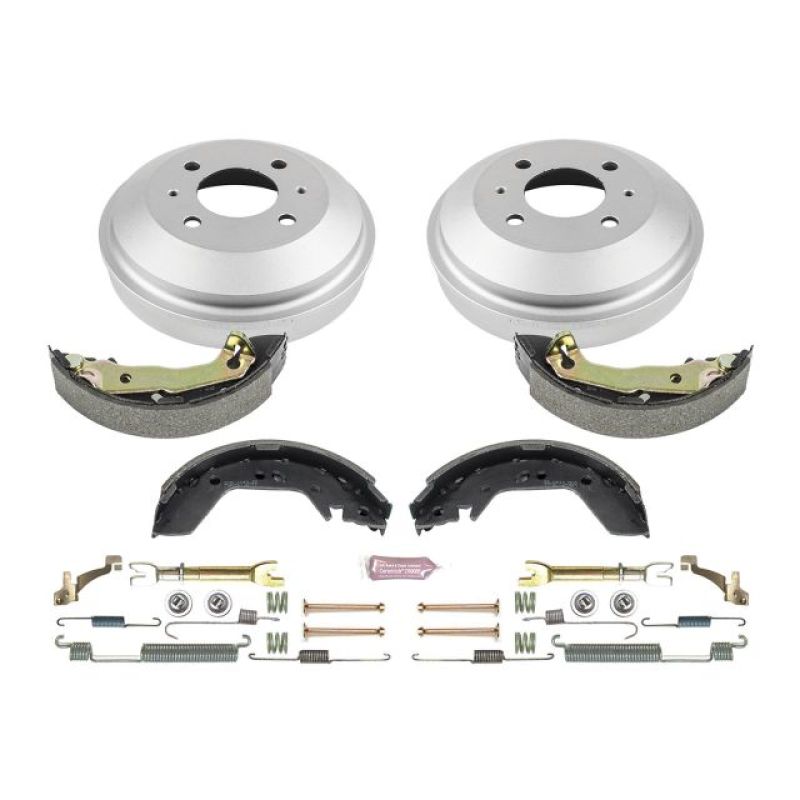 PowerStop KOE15361DK fits Hyundai 00-02 Accent Rear Autospecialty Drum Kit