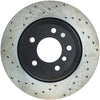 Stoptech 128.34109R Sport Cross Drilled Brake Rotor - Front Left