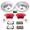 PowerStop KC104 fits Infiniti G35 Front Z26 Street Warrior Brake Kit w/Calipers