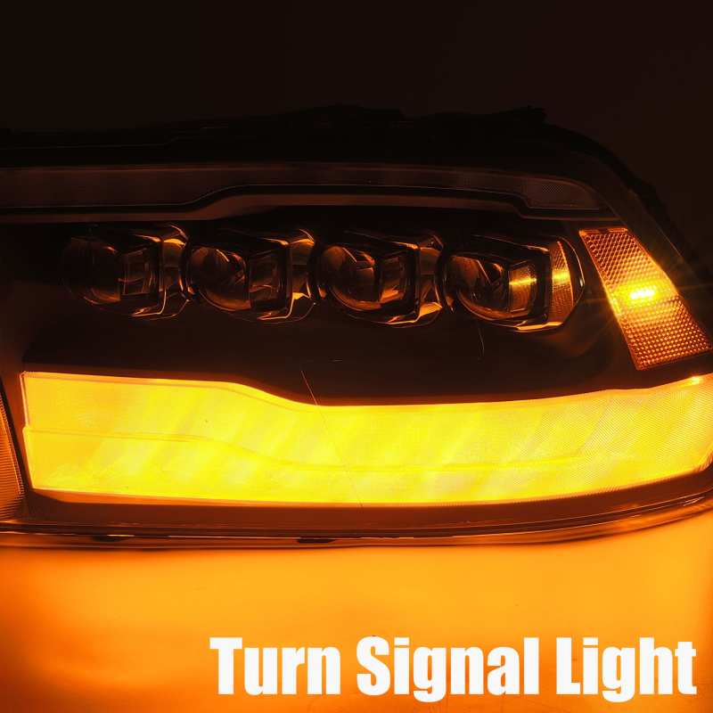 AlphaRex 880541 fits Dodge 09-18 Ram 1500HD NOVA LED Projector Headlights Plank