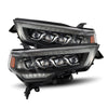AlphaRex 880808 fits Toyota 14-22 4Runner (2021 Req. Conv) NOVA LED Proj HL Blk