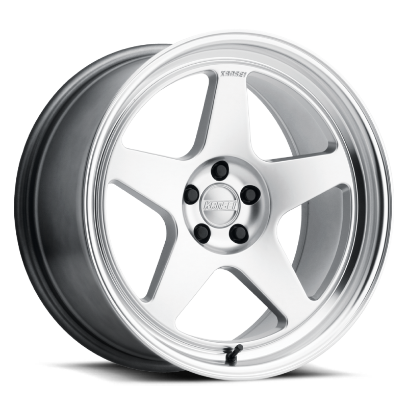 Kansei K12H-181512+12 K12H Knp 18x10.5in / 5x114.3 BP / 12mm Offset / 73.1mm Bore - Hyper Silver Wheel