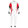 SPARCO 001144B60BRNR Suit Competition (Boot Cuff) 60 White/Red