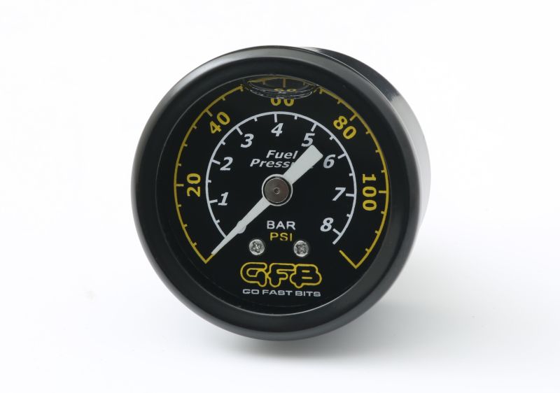 GFB 5730 Fuel Pressure Gauge (Suits 8050/8060) 40mm 1-1/2in 1/8MPT Thread 0-120PSI