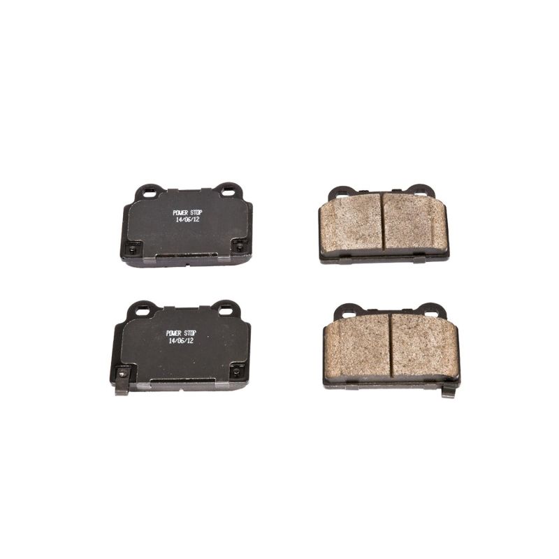 PowerStop 16 1368 fits Mitsubishi Lancer Rear Z16 Evolution Ceramic Brake Pads