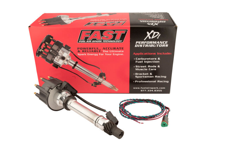 FAST 1000-1511 XDi Sportsman Distributor for 55-96 Small/Big Block fits Chevy - Small Cap
