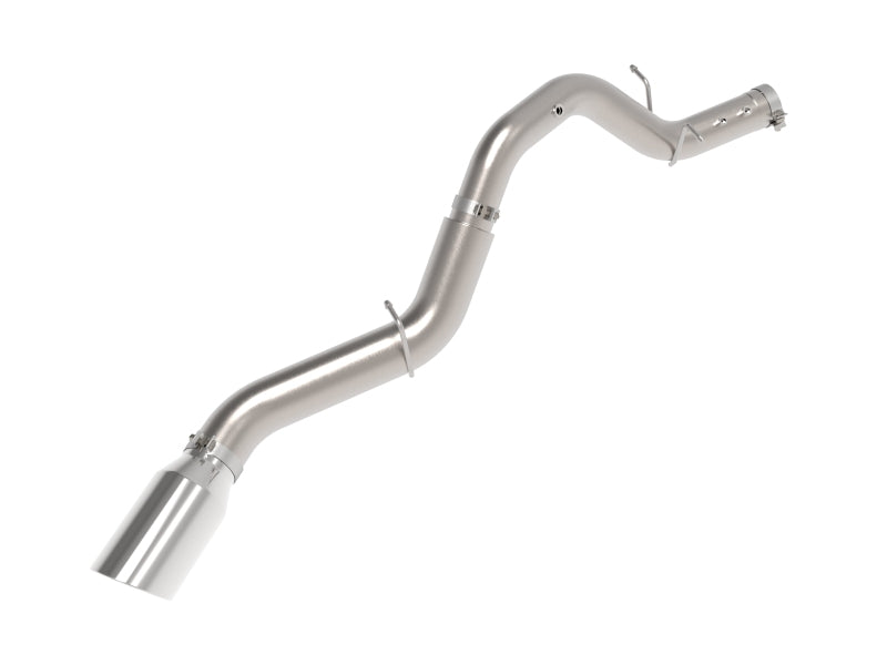 AFE 49-44147-P Bore-HD 5in 409SS DPF-Back Exhaust System w/Pol Tip 24-25 fits G