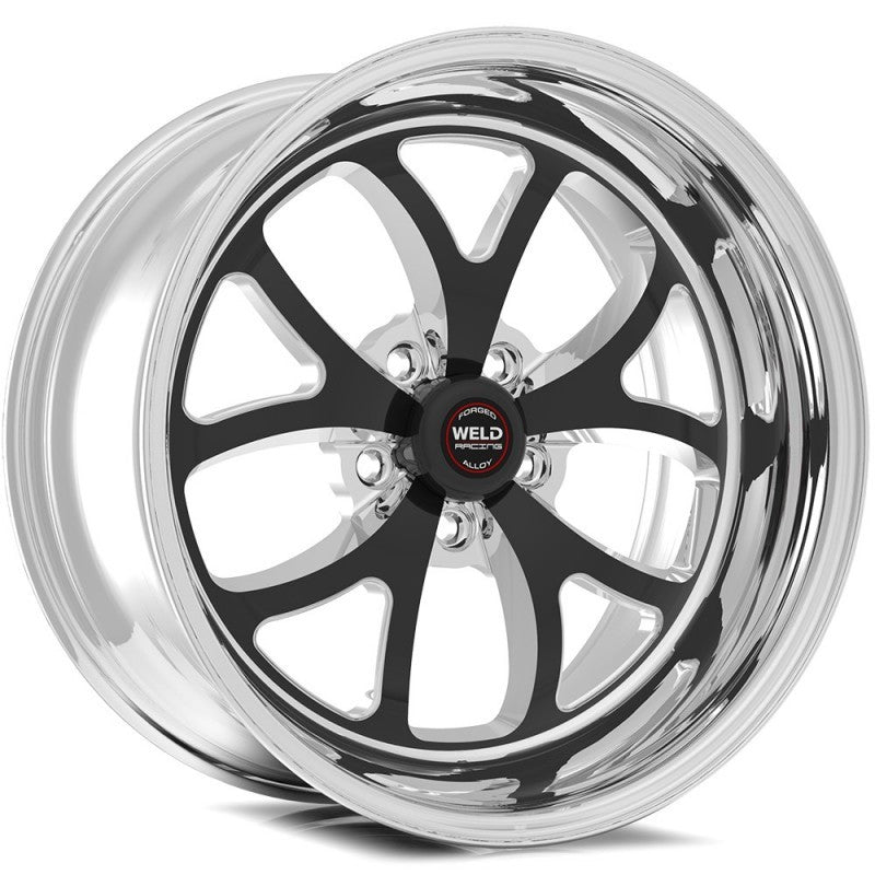 Weld 76HB7100C72F S76 17x10 / 5x5 BP / 7.2in. BS Black Wheel (High Pad) - Singl