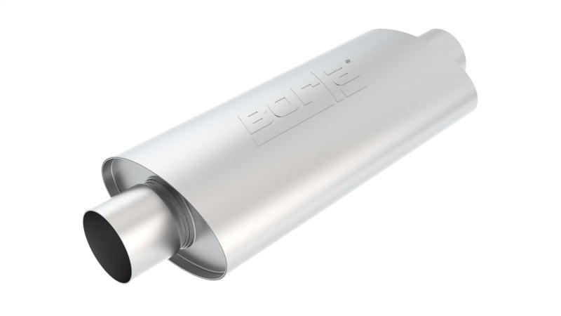 Borla 40944 XR-1 Racing Sportsman 3 inch Outlet / 3 inch Inlet Oval Muffler