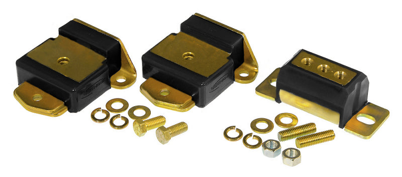 Prothane 7-1907-BL fits GM Motor & Trans Mount Kit - Black
