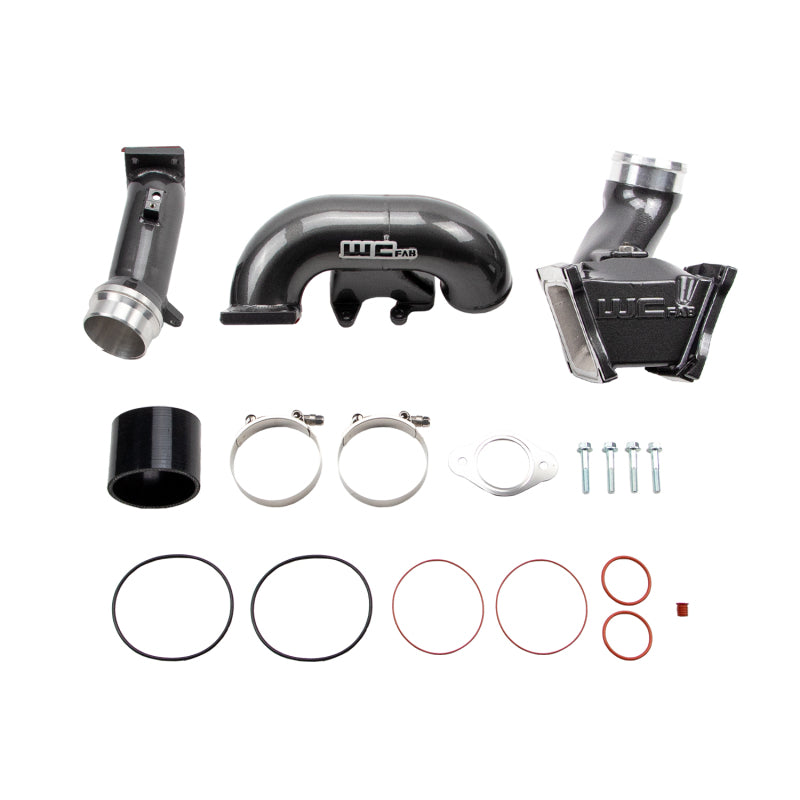 Wehrli 06-07 GM Duramax LBZ 3in Y-Bridge Kit - Kiwi Green