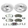 PowerStop K7892 26 18 fits Subaru Crosstrek Front Z26 Street Warrior Brake Kit