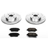 PowerStop K821 fits Toyota 01-05 Echo Front Z23 Evolution Sport Brake Kit