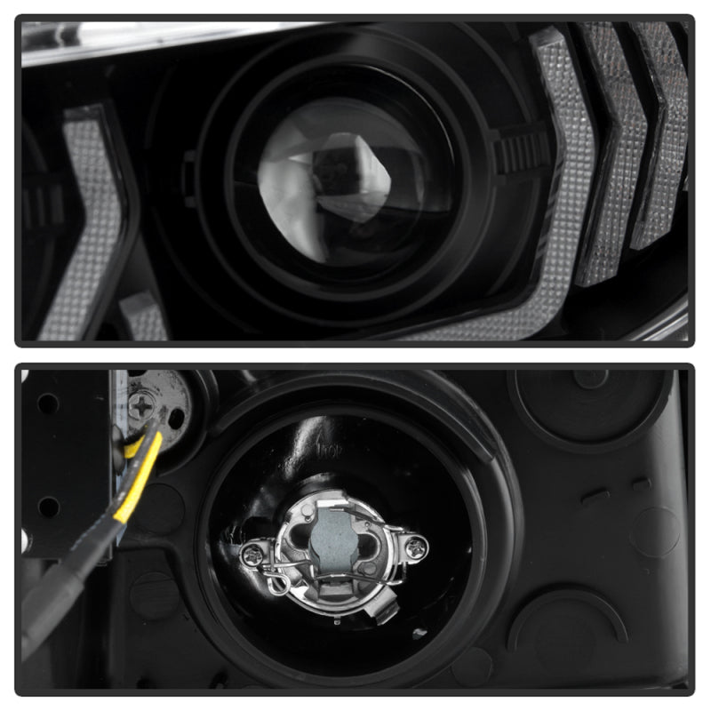 Spyder 5087867 fits Honda Civic 16- 2DR/4DR/Hatchback Projector Headlights - Bl