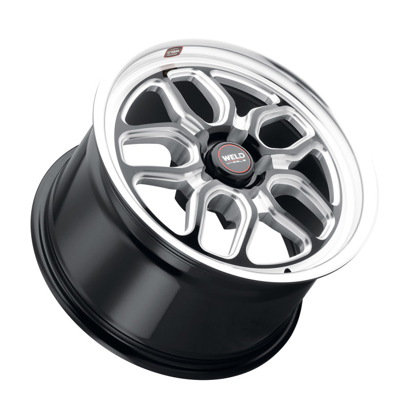 Weld S10779062P45 S107 17X9 Laguna 5X120.65 ET45 BS6.8 Gloss Black MIL Dia 70.3