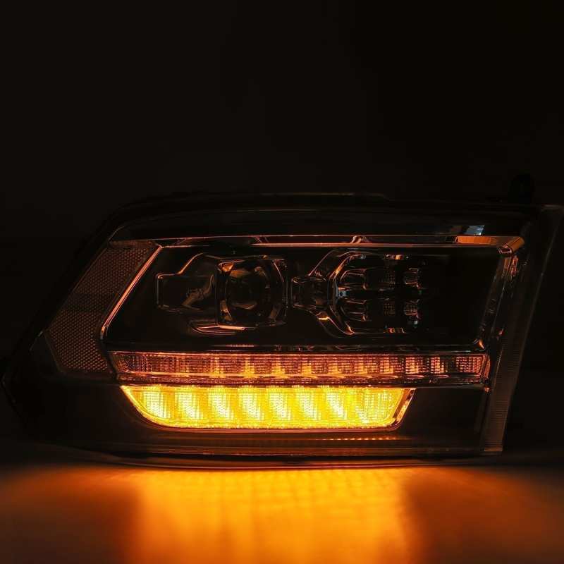 AlphaRex 880526 fits Dodge 09-18 Ram 2500 LUXX LED Proj Headlights Plank Style