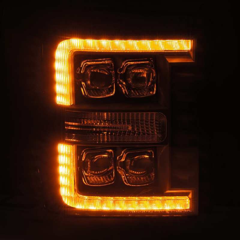 AlphaRex 880148 fits Ford 11-16 F-350 SD NOVA LED Proj Headlights Plank Style C