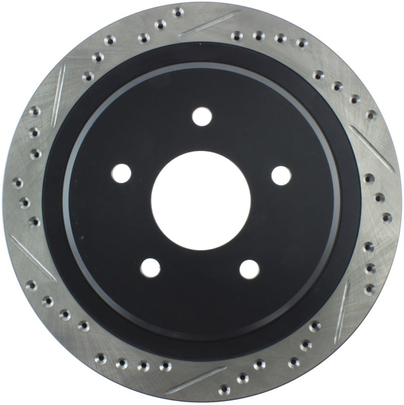 Stoptech 127.62062R 97-10 fits Chevy Corvette Slotted & Drilled Rear Right Rotor