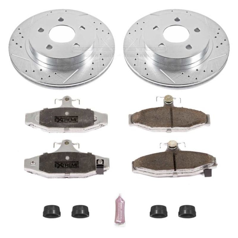 PowerStop K1531-26 93-97 fits Chevrolet Camaro Rear Z26 Street Warrior Brake Kit