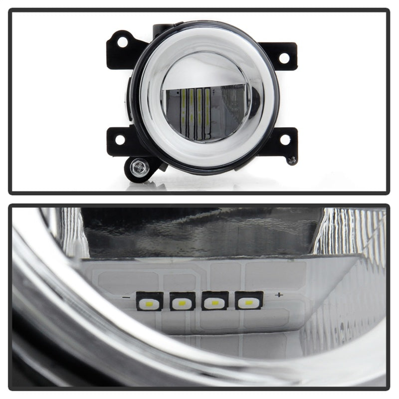 Spyder 5087096 fits Nissan 09-21 Maxima OEM Full LED Fog Lights w/Switch Clear