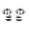 PowerStop K4804 fits BMW 91-92 318i Rear Z23 Evolution Sport Brake Kit