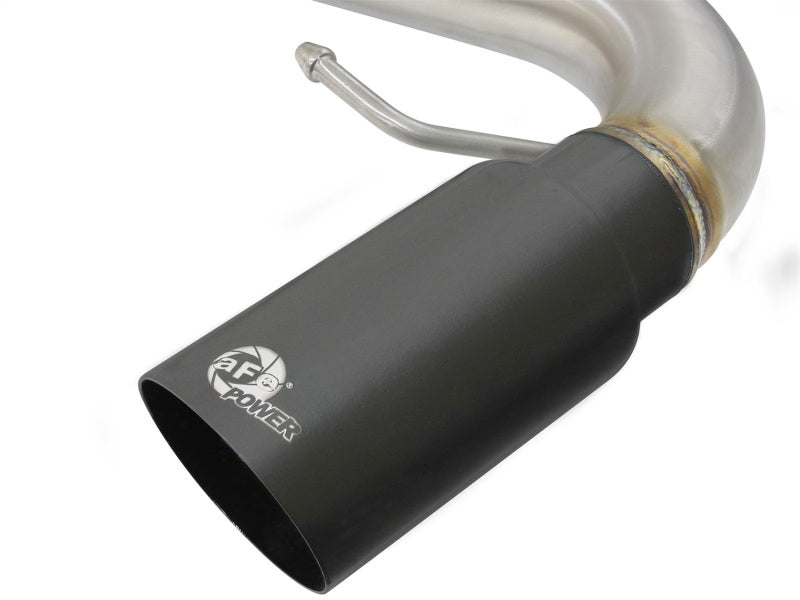 AFE 49-36328-B rce XP SS-304 Black Tip 3.0in-2.5in Dia Cat Back Exhaust 11-13 f
