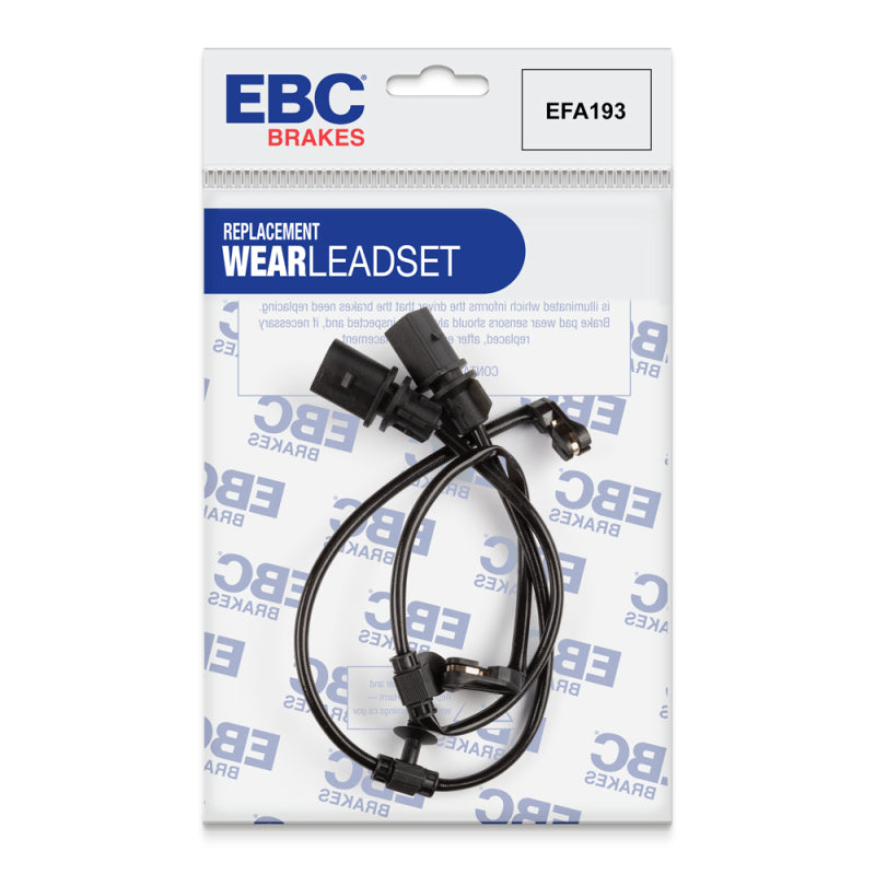 EBC EFA193 fits Audi 17-20 A4 B9 Rear Wear Leads