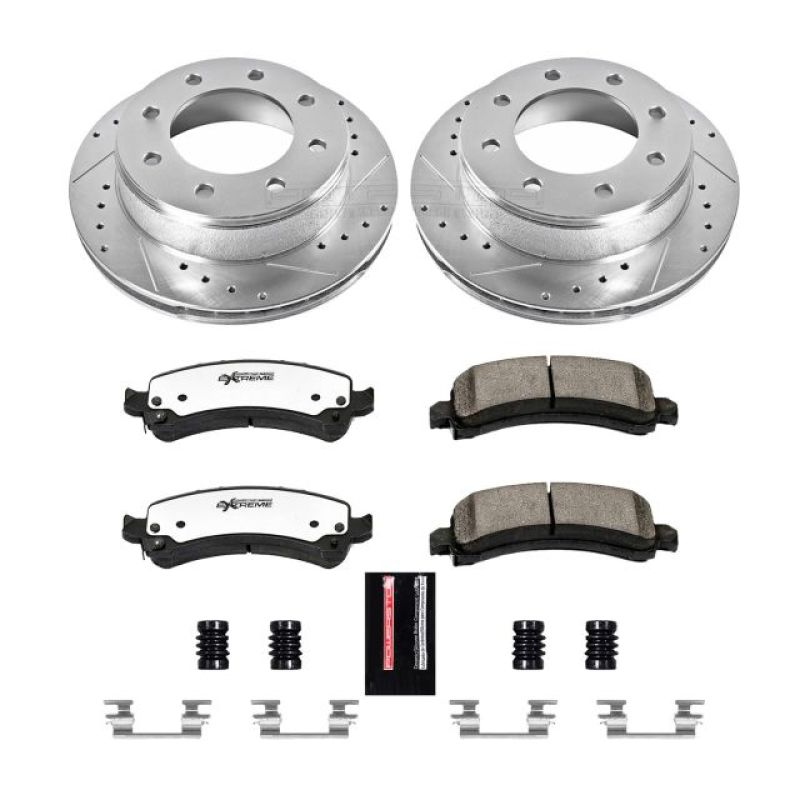 PowerStop K2039 36 03 fits Chevrolet Express 2500 Rear Z36 Truck & Tow Brake Kit