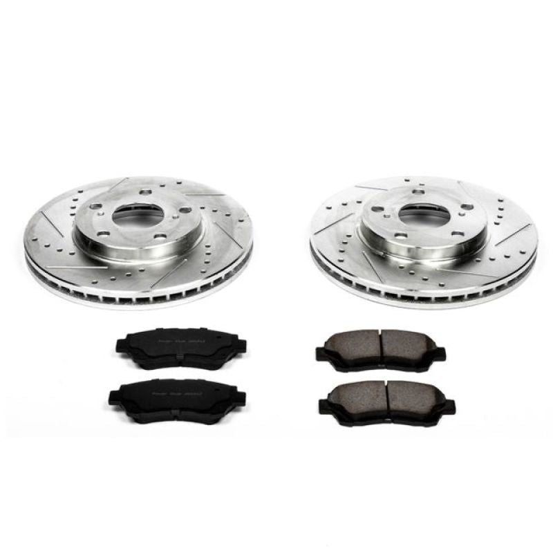 PowerStop K1054 fits Lexus 92-96 ES300 Front Z23 Evolution Sport Brake Kit
