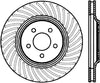 Stoptech 126.61045CSR Power Slot 94-04 Ford Mustang Front Right Slotted CRYO Rotor
