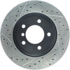Stoptech 127.34052R 06-08 BMW Z4 / 00-07 330 Series (E46/E90) Slotted & Drilled Right Front Rotor
