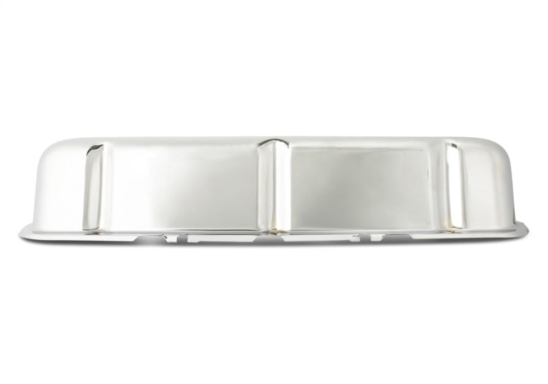 Ford Racing 302-100 Racing Ford fits Mustang Logo Stamped Steel Chrome Valve Covers