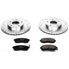 PowerStop K2280 fits Infiniti 00-01 I30 Front Z23 Evolution Sport Brake Kit