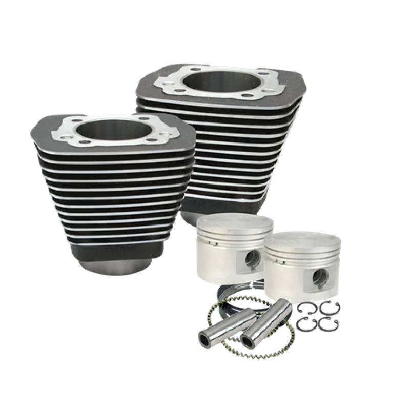 S&S 910-0182 Cycle 84-99 BT w/ Stock Cylinder Heads 3-1/2in Bore Cylinder & Pist