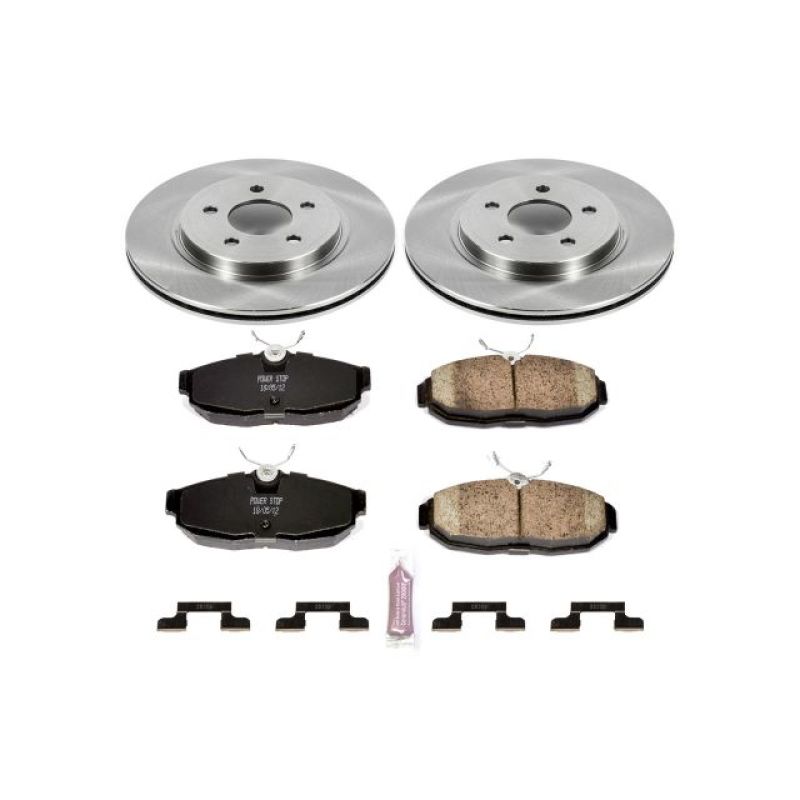 PowerStop KOE1384 fits Ford 05-11 Mustang Rear Autospecialty Brake Kit