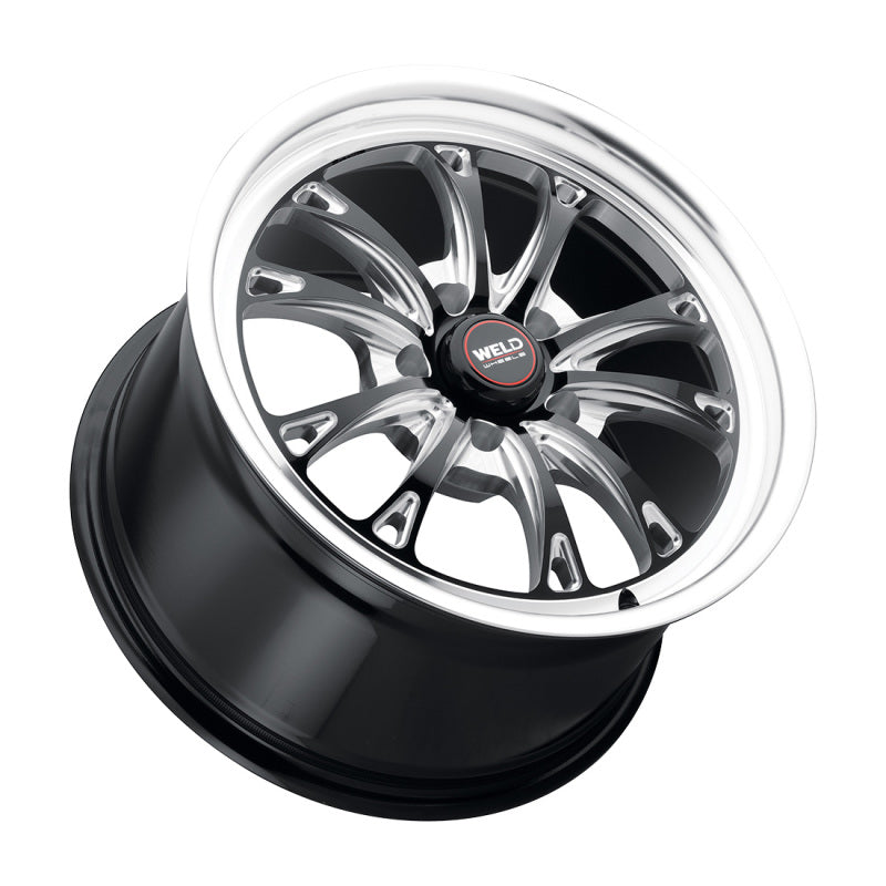 Weld S15770045P40 S157 17X10 Belmont Drag 5X112 ET40 BS7.1 Gloss Black MIL Dia