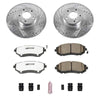 PowerStop K2373-26 05-06 fits Saab 9-2X Front Z26 Street Warrior Brake Kit