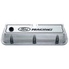 Ford Racing 302-001 Logo Die-Cast Black Valve Covers Polished