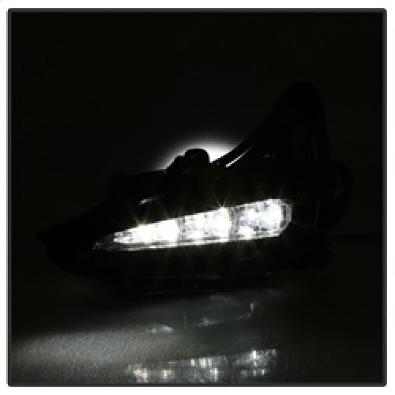 Spyder 5084866 2017+ fits Toyota Corolla OEM LED Fog Lights w/Switch - Clear (F