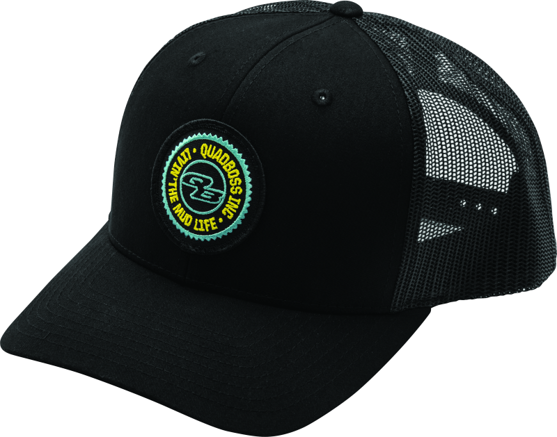 QuadBoss 155390 Sprocket Hat Hi-Vis