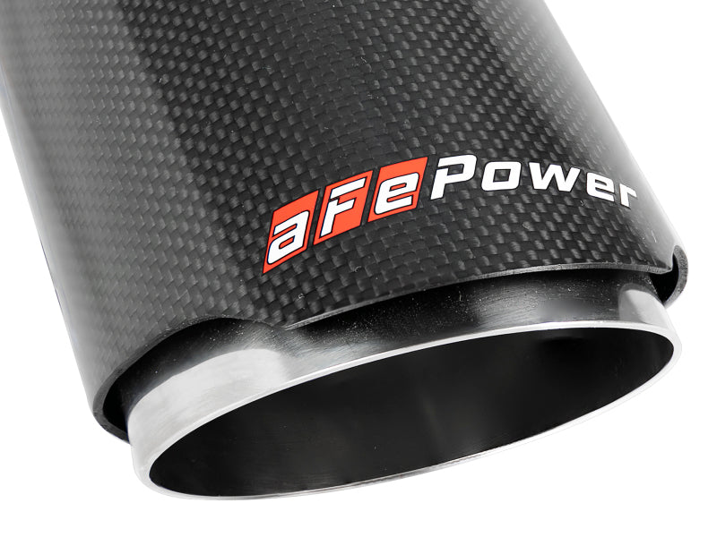 AFE 49T25404-C07 orce-Xp 409 SS Clamp-On Exhaust Tip 2.5in. Inlet / 4in. Outlet