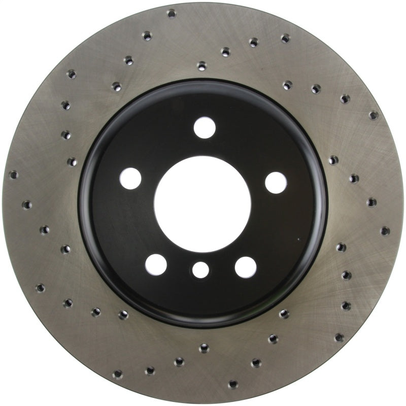 Stoptech 128.34133R 11-13 BMW 550i Rear Right Drilled Sport Brake Rotor