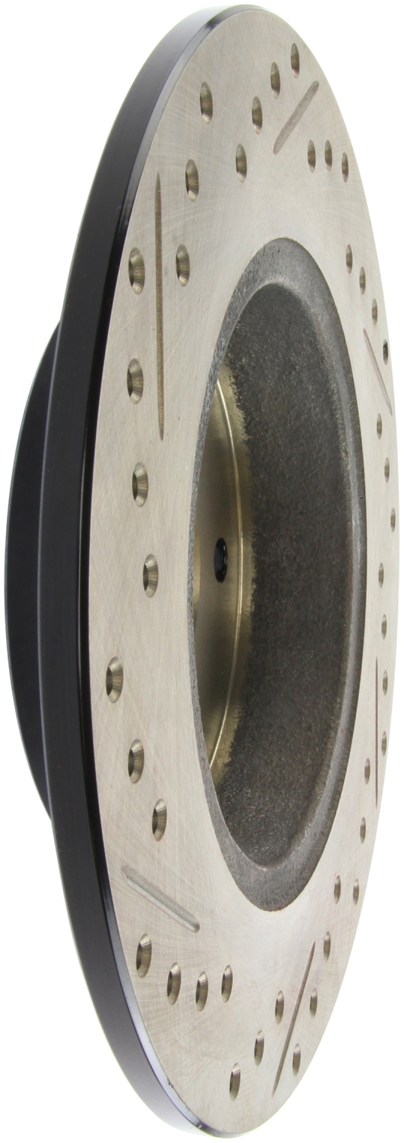 Stoptech 127.42021L Slotted & Drilled Sport Brake Rotor