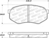 Stoptech 308.0389 Street Brake Pads