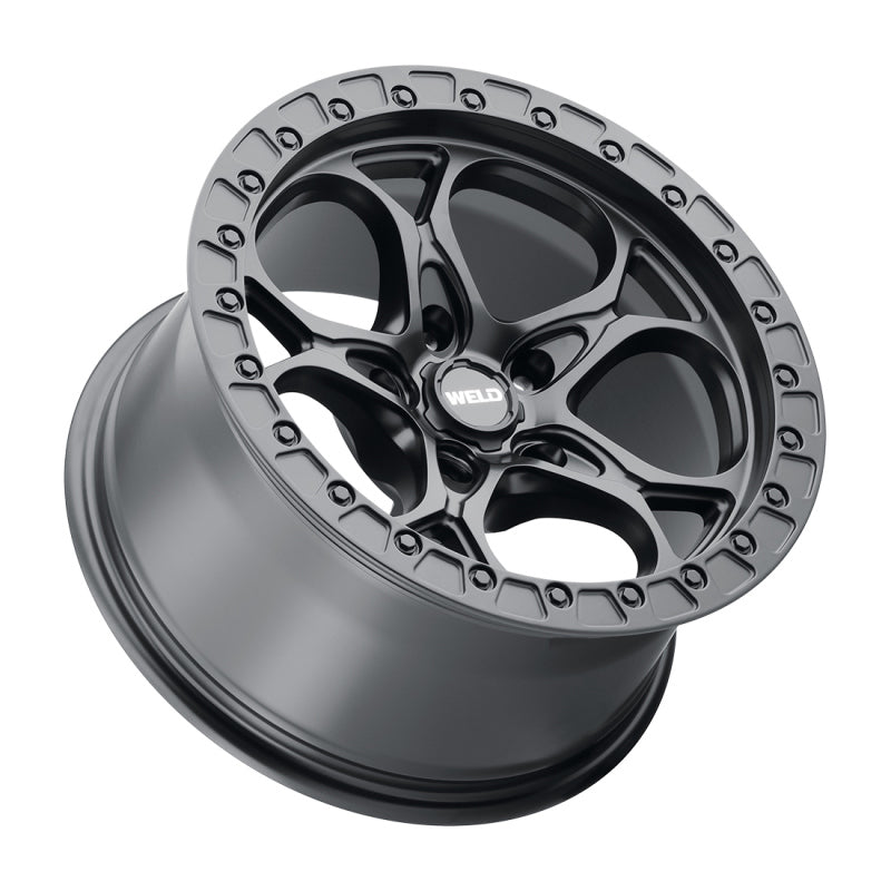 Weld W10879075500 Off-Road W108 17X9.0 Ledge 5X127 ET00 BS5.00 Satin Black 71.5